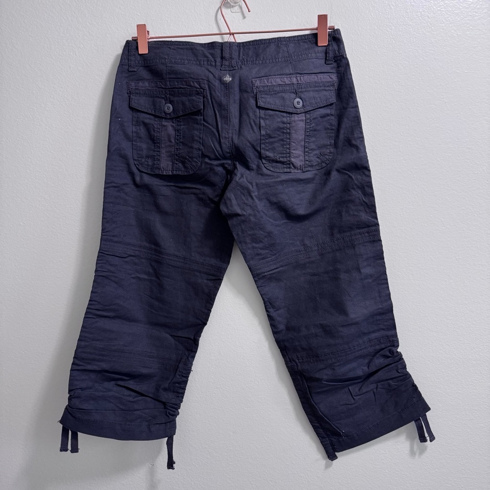 NWT Prana Kelly Capri Cargo Dark Blue Size 4 - Picture 11 of 15